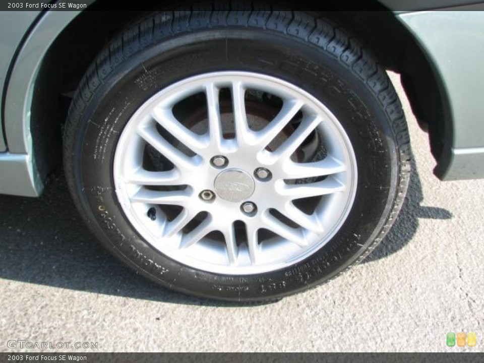2003 Ford Focus SE Wagon Wheel and Tire Photo #51845980