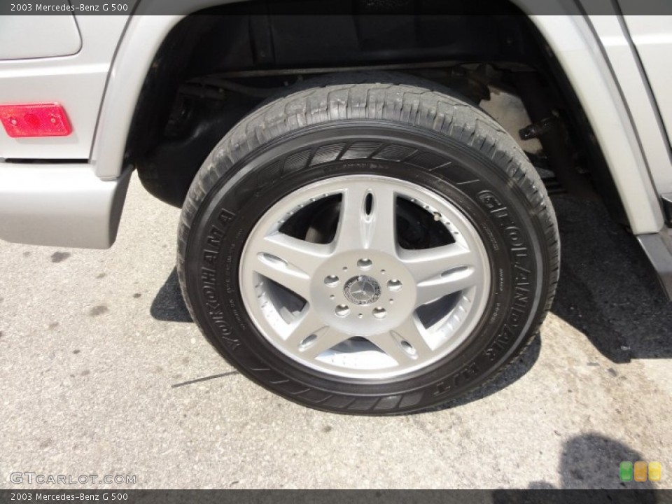 2003 Mercedes-Benz G 500 Wheel and Tire Photo #51851183