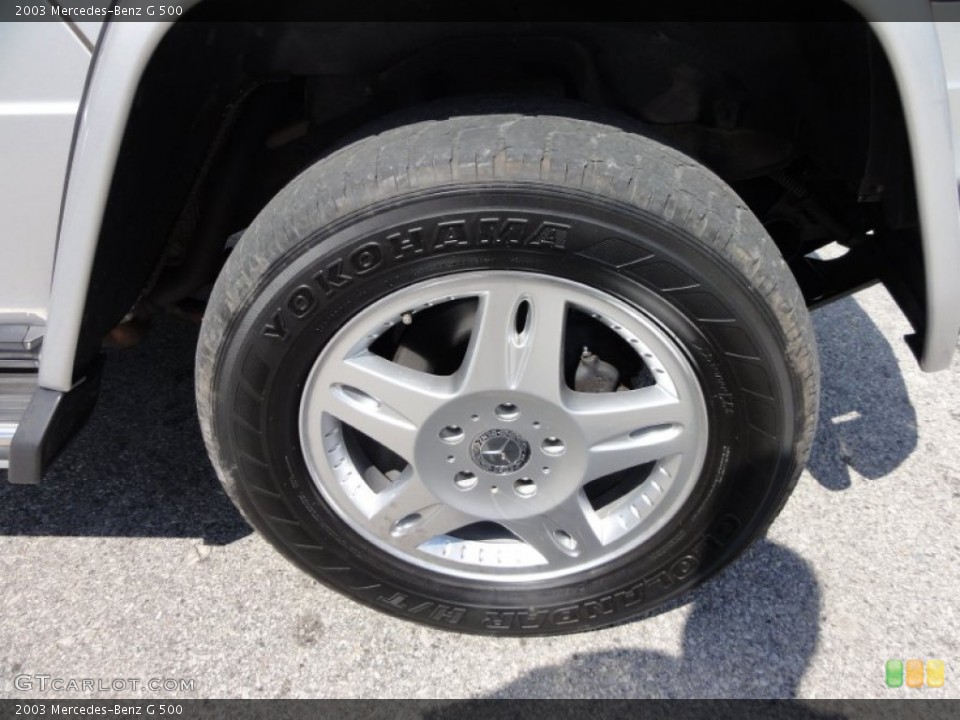 2003 Mercedes-Benz G 500 Wheel and Tire Photo #51851195