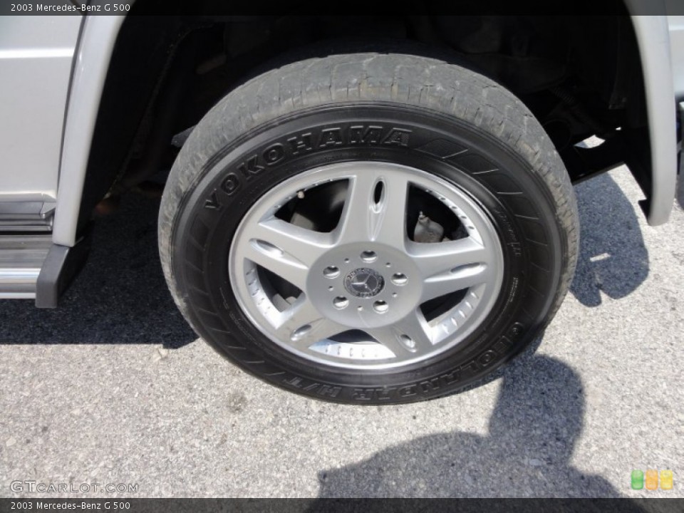 2003 Mercedes-Benz G 500 Wheel and Tire Photo #51851210