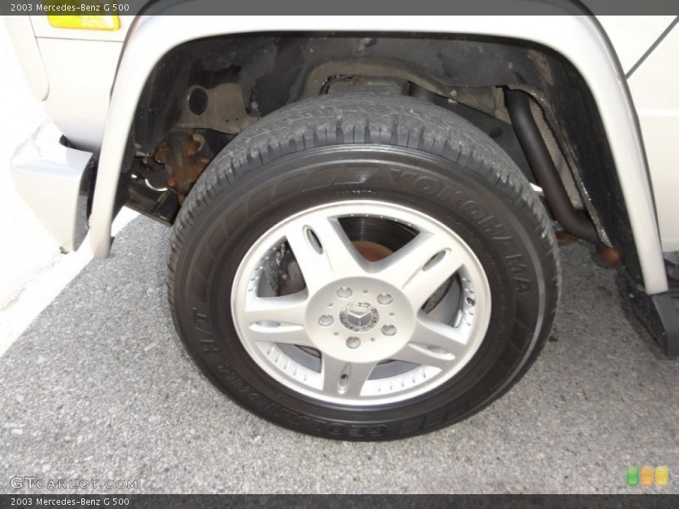 2003 Mercedes-Benz G 500 Wheel and Tire Photo #51851288