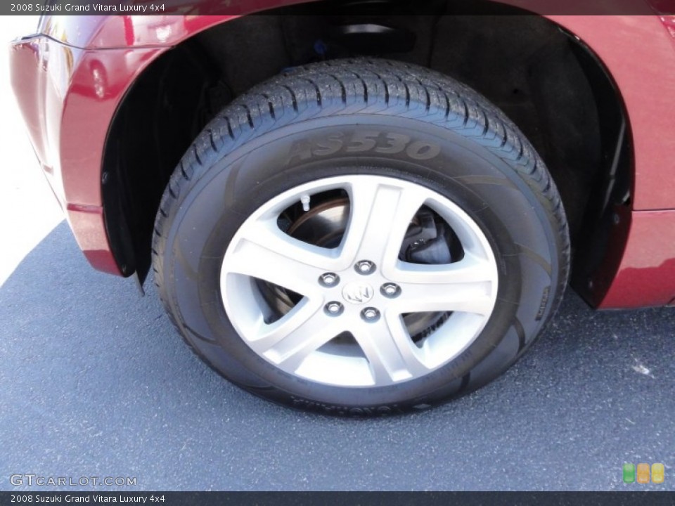 2008 Suzuki Grand Vitara Luxury 4x4 Wheel and Tire Photo #51853541