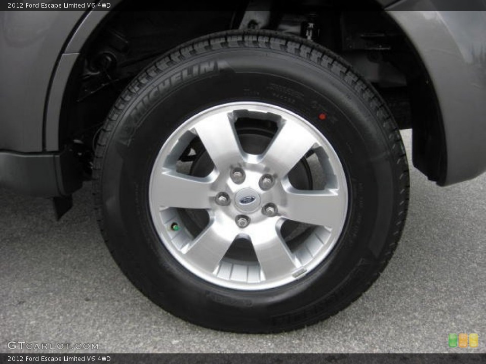 2012 Ford Escape Limited V6 4WD Wheel and Tire Photo #51854693