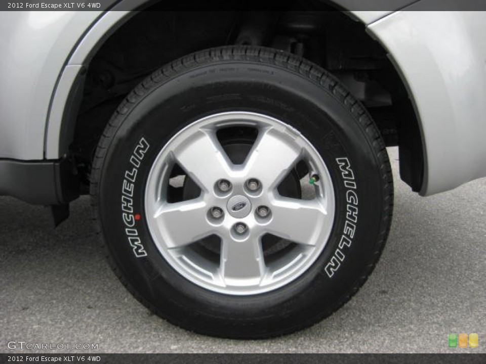 2012 Ford Escape XLT V6 4WD Wheel and Tire Photo #51854861