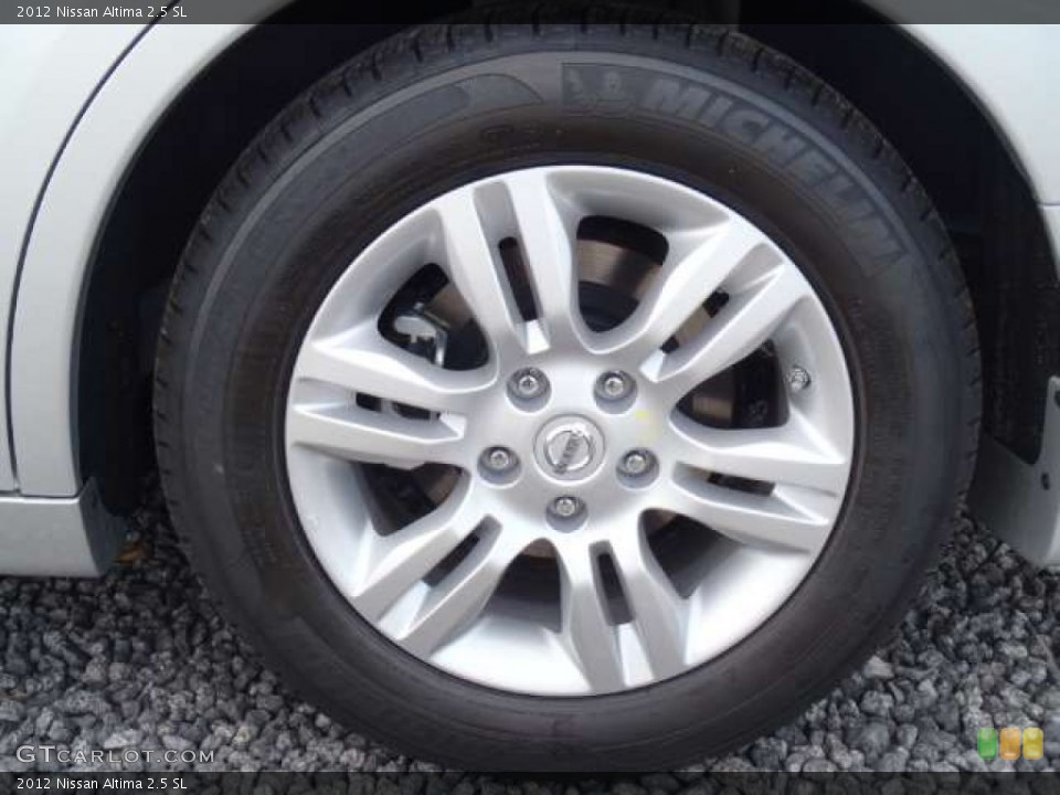 2012 Nissan Altima 2.5 SL Wheel and Tire Photo #51858568