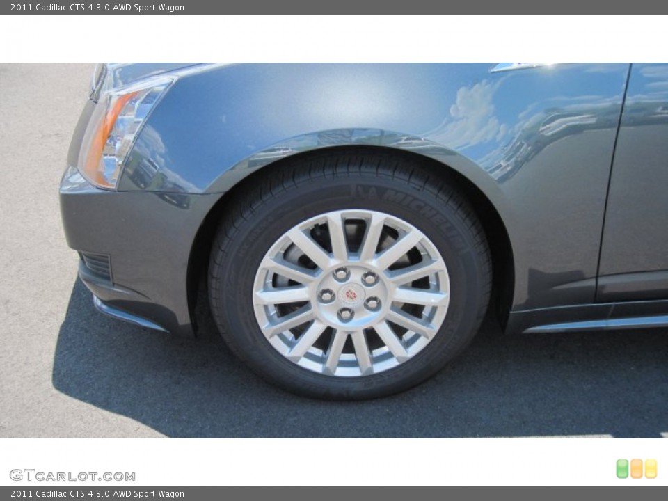 2011 Cadillac CTS 4 3.0 AWD Sport Wagon Wheel and Tire Photo #51860323