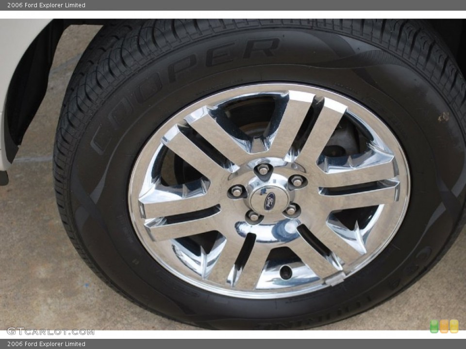 2006 Ford Explorer Limited Wheel and Tire Photo #51863743