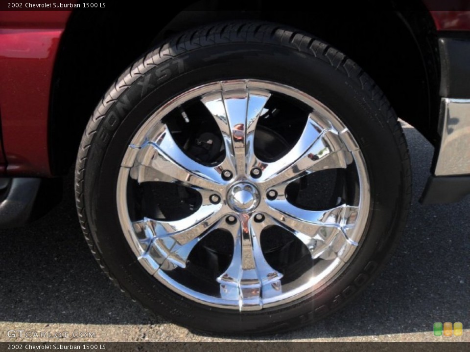 2002 Chevrolet Suburban Custom Wheel and Tire Photo #51865351