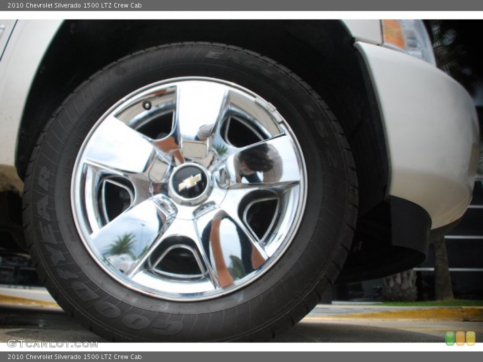 2010 Chevrolet Silverado 1500 LTZ Crew Cab Wheel and Tire Photo #51877204