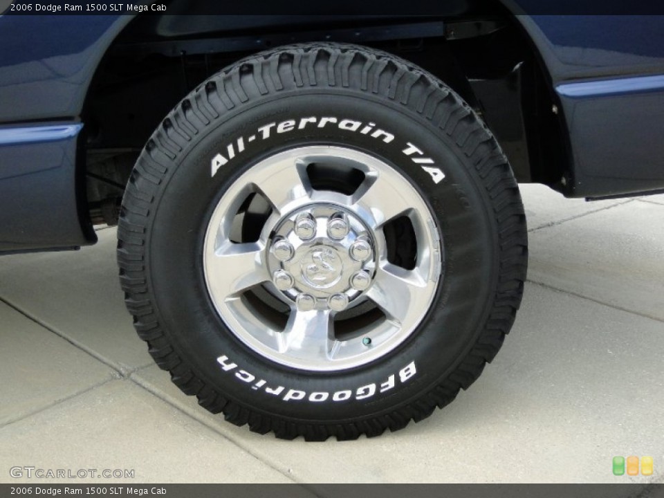 2006 Dodge Ram 1500 SLT Mega Cab Wheel and Tire Photo #51877582