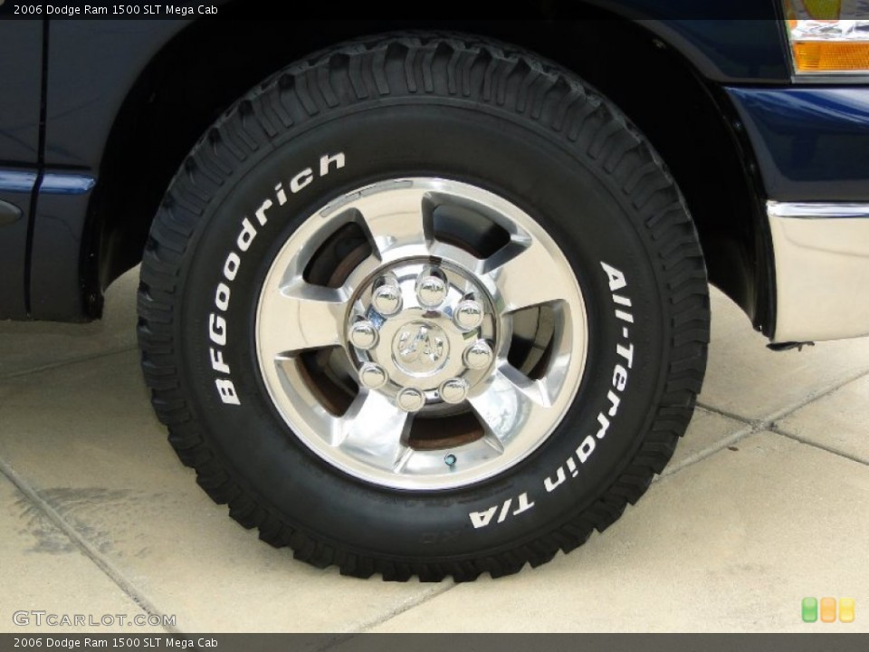 2006 Dodge Ram 1500 SLT Mega Cab Wheel and Tire Photo #51877612