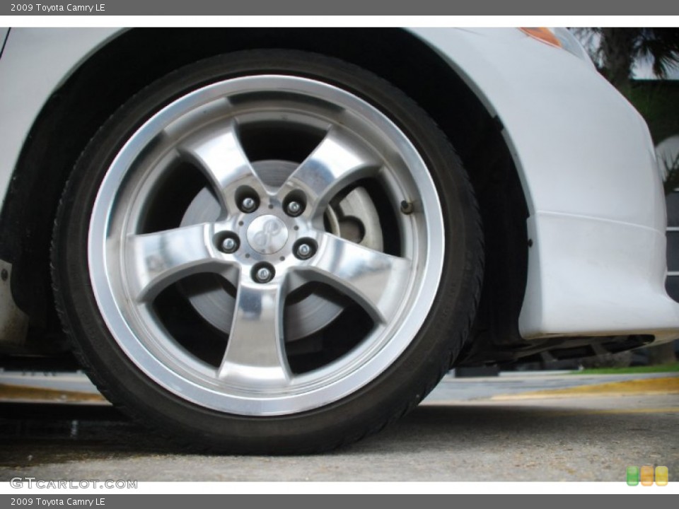 2009 Toyota Camry Custom Wheel and Tire Photo #51878657
