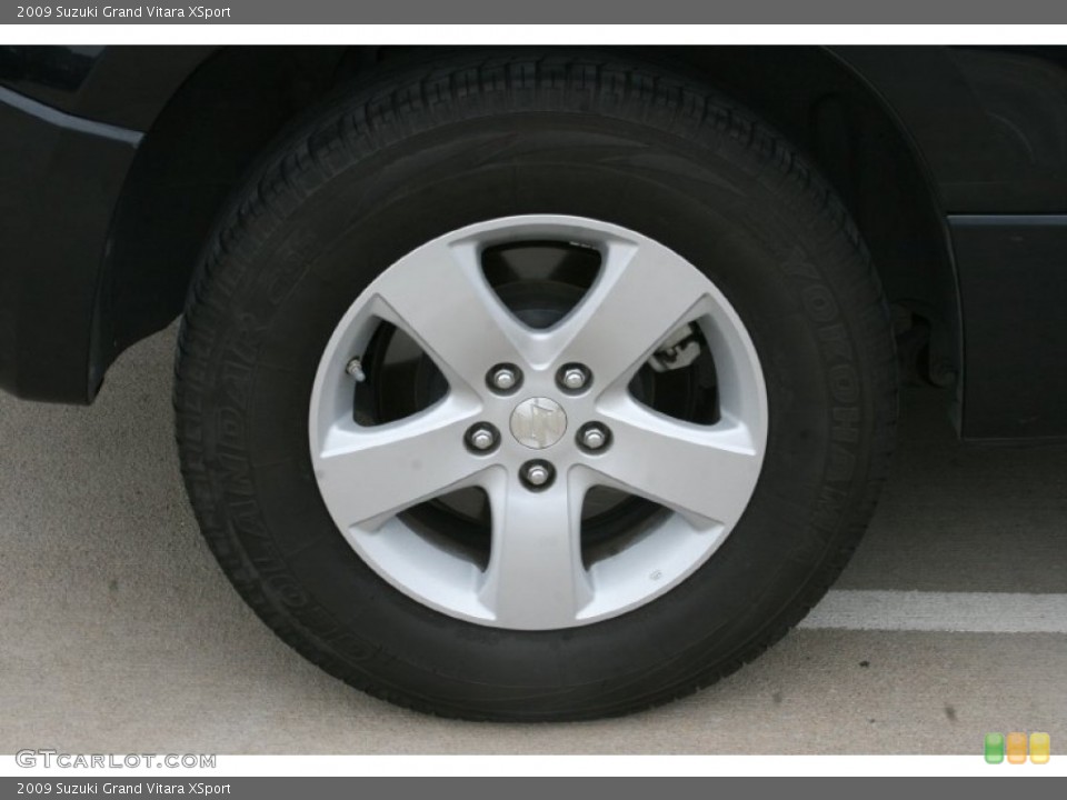 2009 Suzuki Grand Vitara XSport Wheel and Tire Photo #51881711