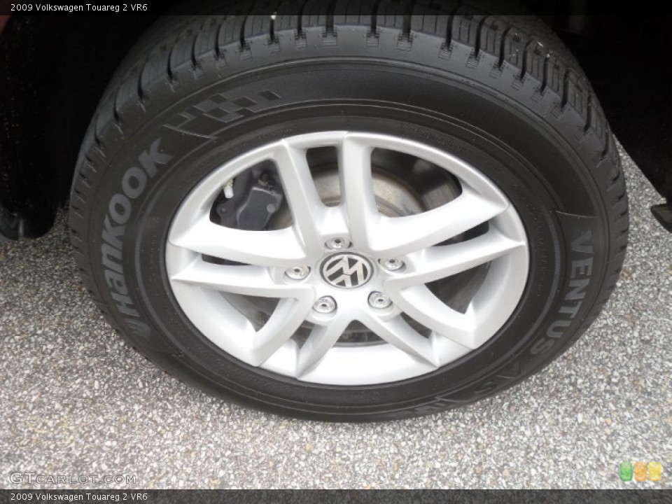 2009 Volkswagen Touareg 2 VR6 Wheel and Tire Photo #51883058