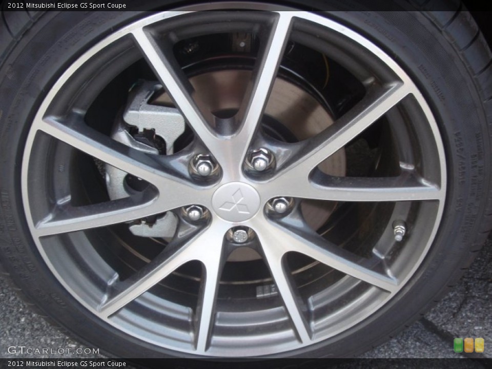 2012 Mitsubishi Eclipse GS Sport Coupe Wheel and Tire Photo #51883913