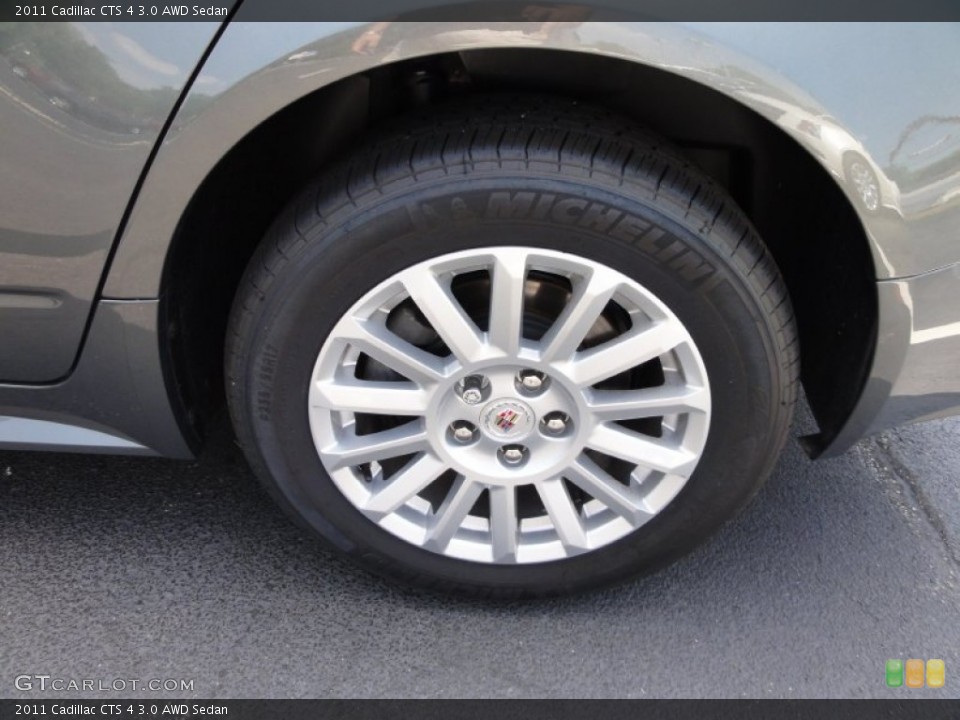 2011 Cadillac CTS 4 3.0 AWD Sedan Wheel and Tire Photo #51888395