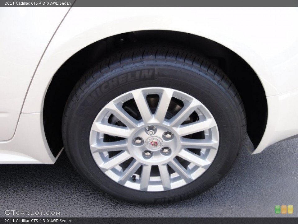2011 Cadillac CTS 4 3.0 AWD Sedan Wheel and Tire Photo #51889739