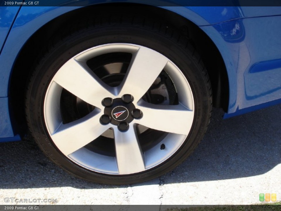 2009 Pontiac G8 GT Wheel and Tire Photo #51893967