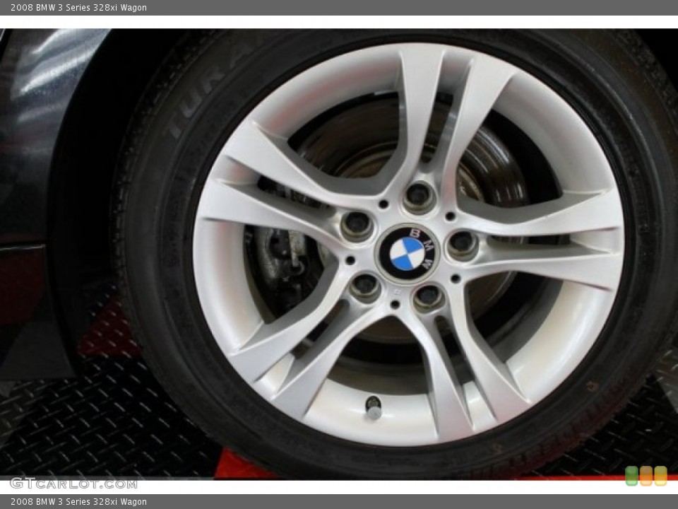 2008 BMW 3 Series 328xi Wagon Wheel and Tire Photo #51894254