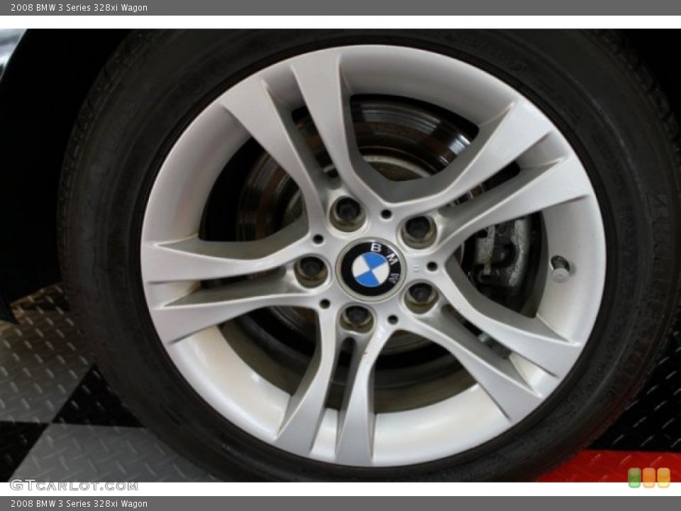 2008 BMW 3 Series 328xi Wagon Wheel and Tire Photo #51894266