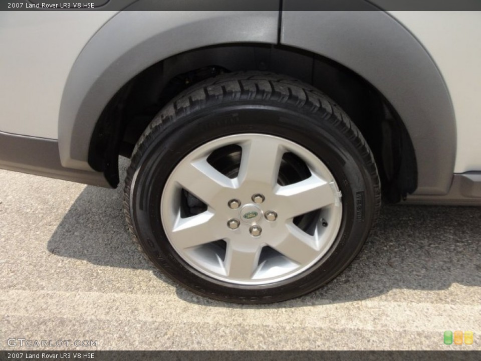 2007 Land Rover LR3 V8 HSE Wheel and Tire Photo #51904292
