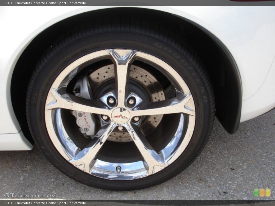 2010 Chevrolet Corvette Grand Sport Convertible Wheel and Tire Photo #51905372