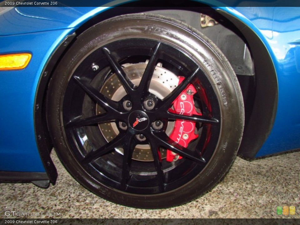 2009 Chevrolet Corvette Z06 Wheel and Tire Photo #51912917