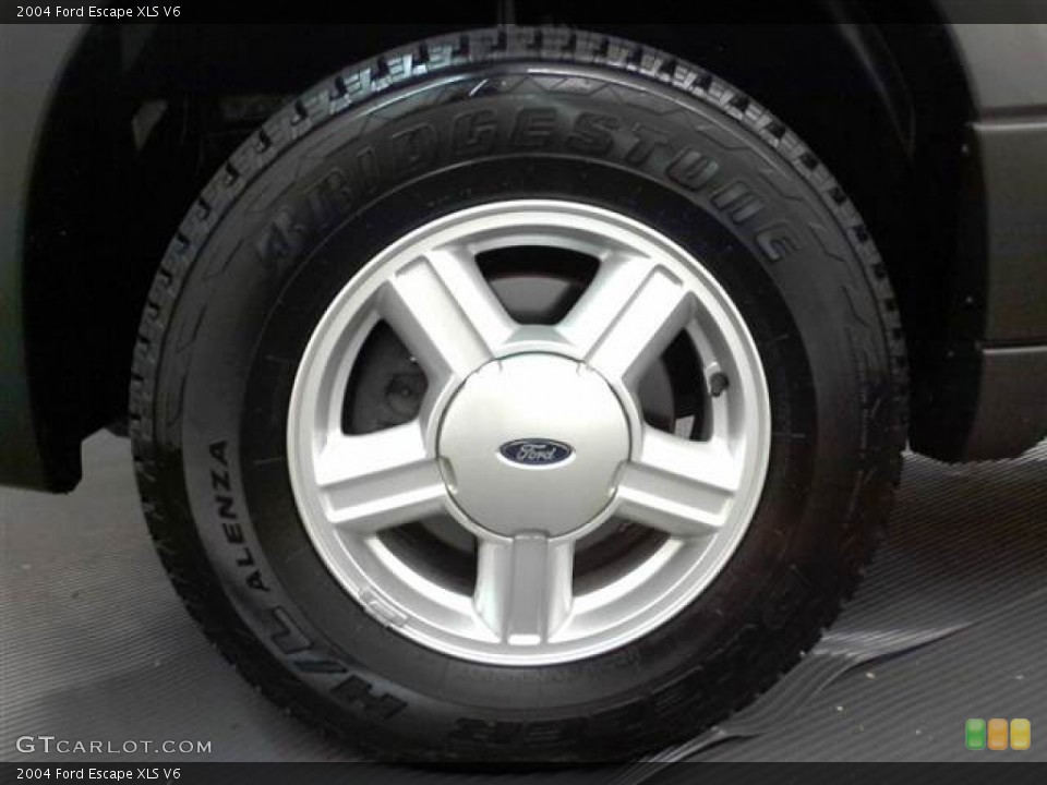 2004 Ford Escape XLS V6 Wheel and Tire Photo #51914477