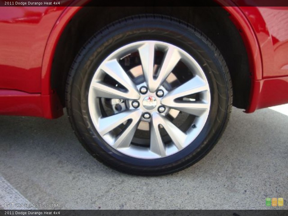 2011 Dodge Durango Heat 4x4 Wheel and Tire Photo #51916133