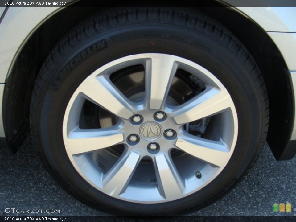 2010 Acura ZDX AWD Technology Wheel and Tire Photo #51916271