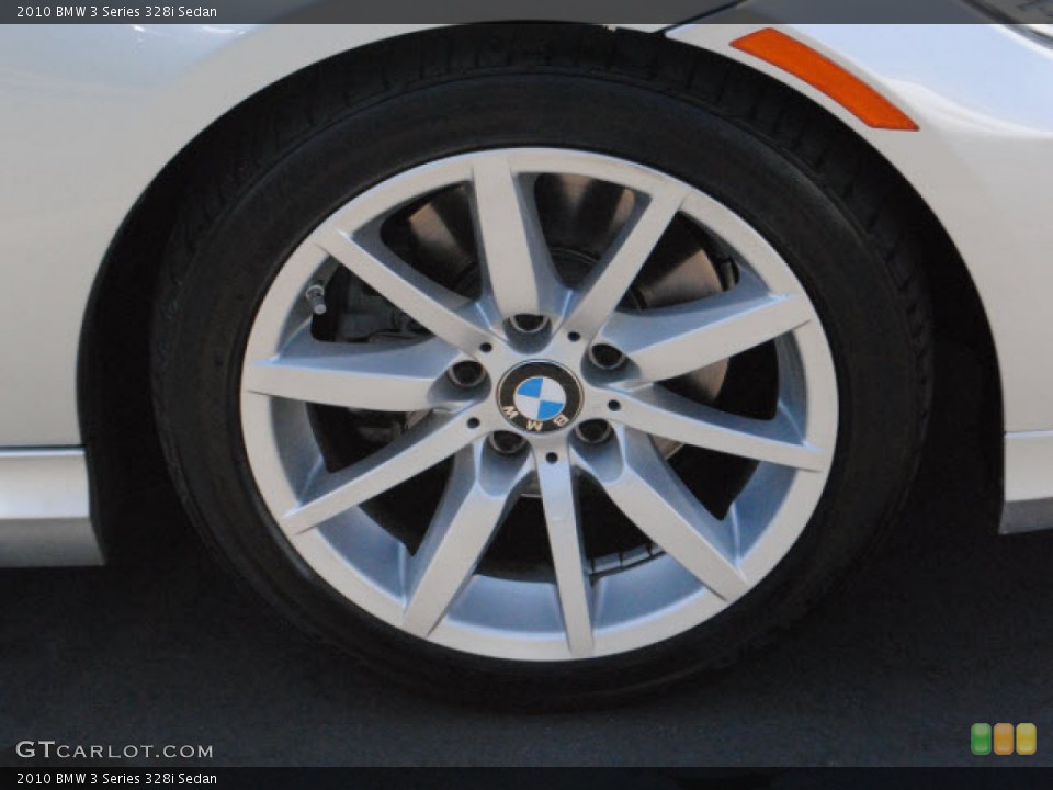 2010 BMW 3 Series 328i Sedan Wheel and Tire Photo #51919376