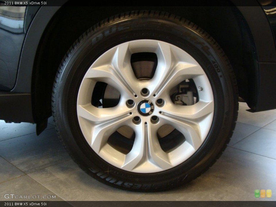 2011 BMW X5 xDrive 50i Wheel and Tire Photo #51921875