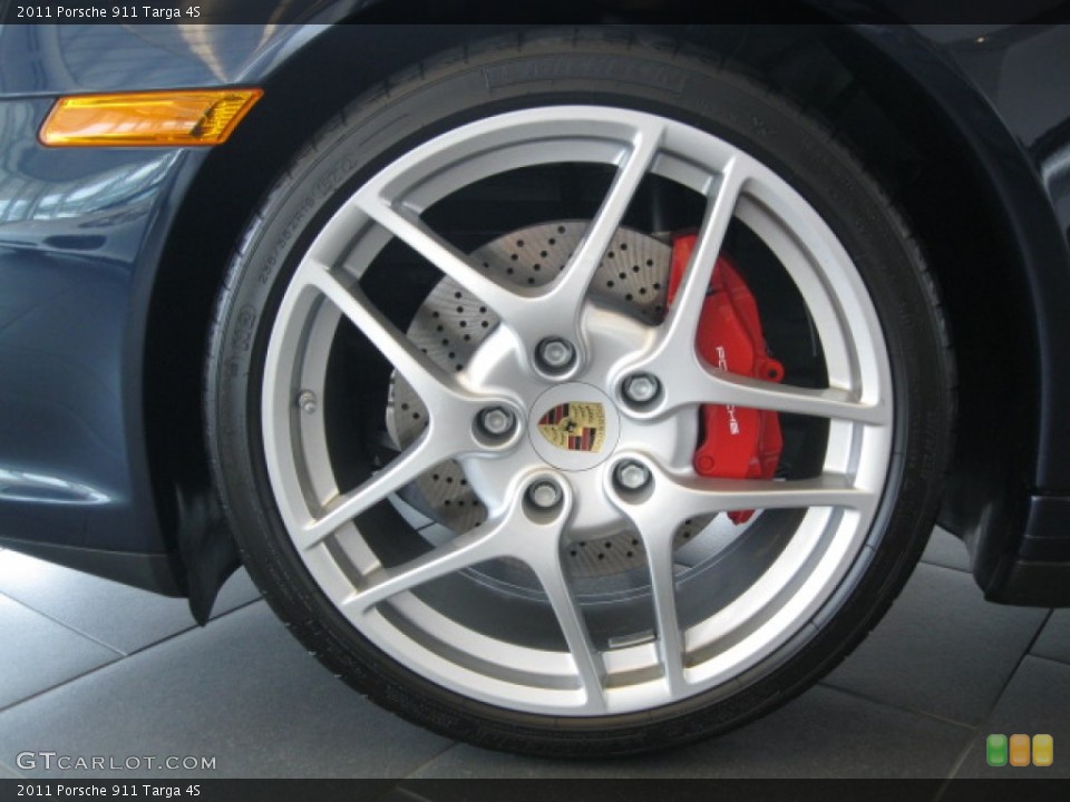 2011 Porsche 911 Targa 4S Wheel and Tire Photo #51923288