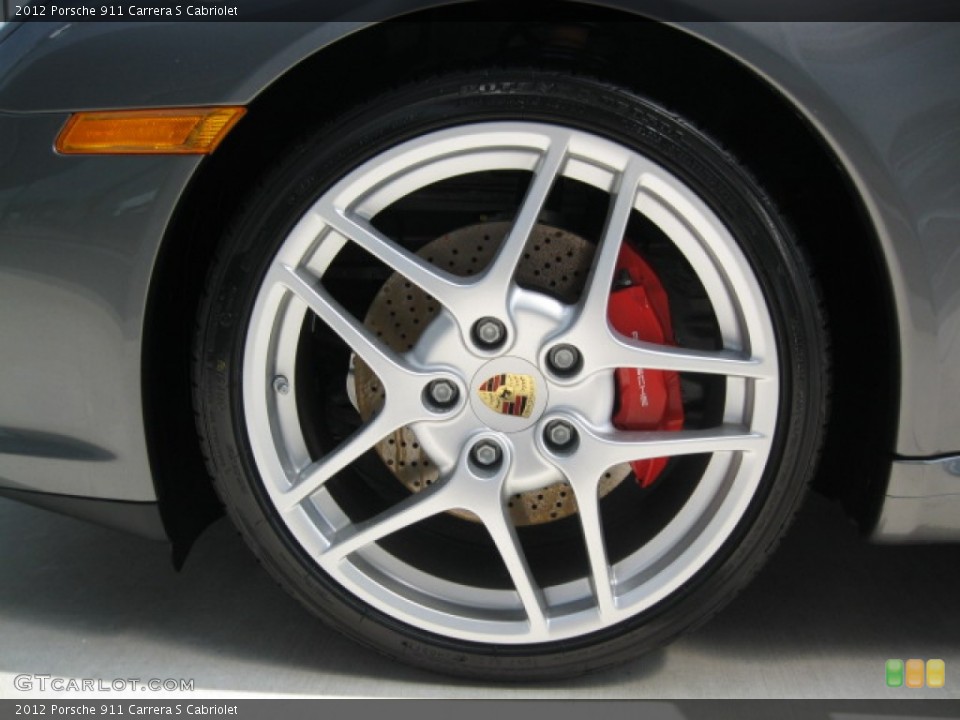2012 Porsche 911 Carrera S Cabriolet Wheel and Tire Photo #51923369