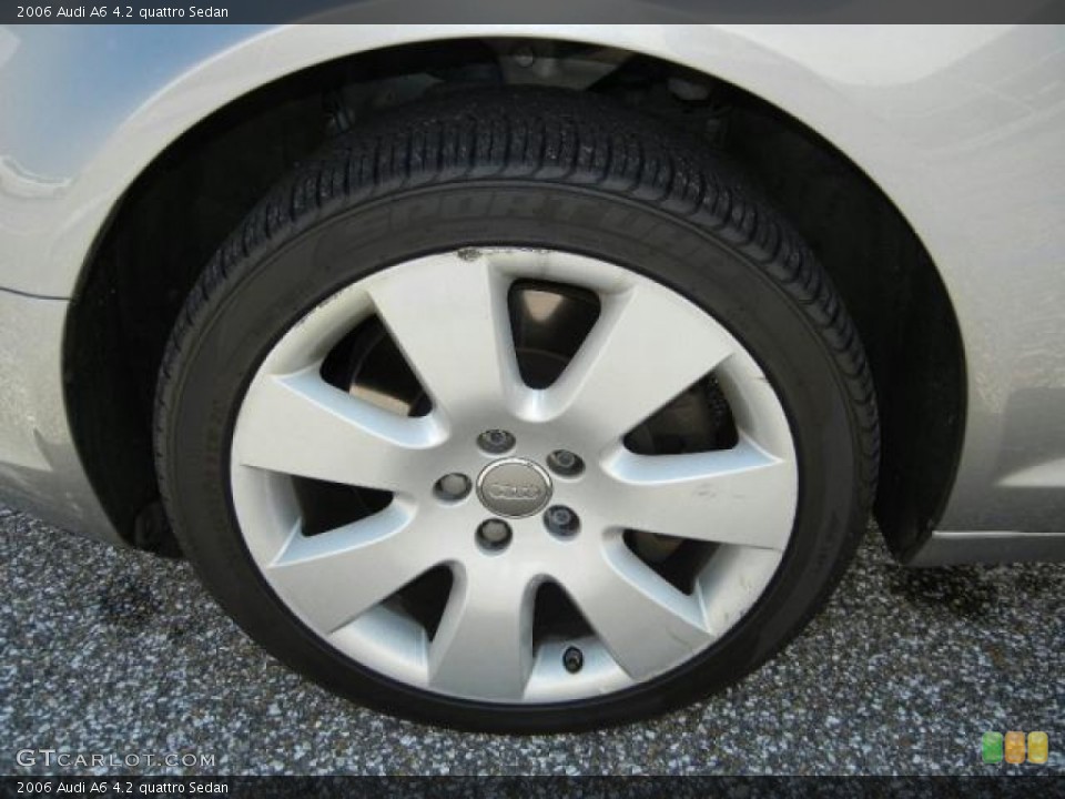 2006 Audi A6 4.2 quattro Sedan Wheel and Tire Photo #51928179