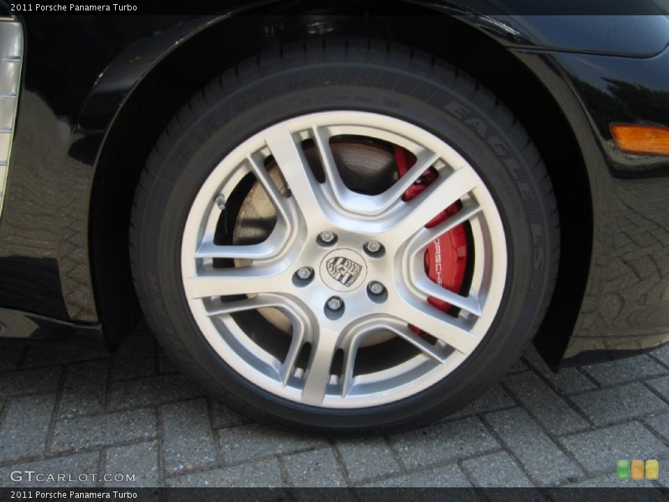 2011 Porsche Panamera Turbo Wheel and Tire Photo #51928515