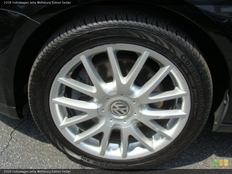 2008 Volkswagen Jetta Wolfsburg Edition Sedan Wheel and Tire Photo #51928578