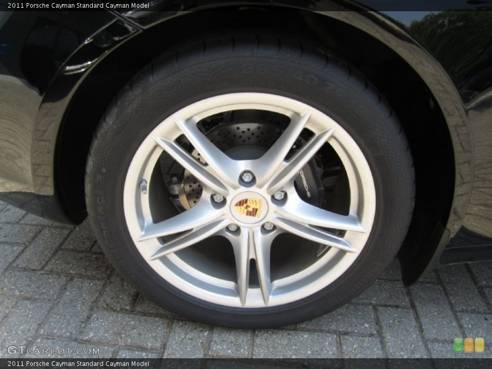 2011 Porsche Cayman  Wheel and Tire Photo #51928782