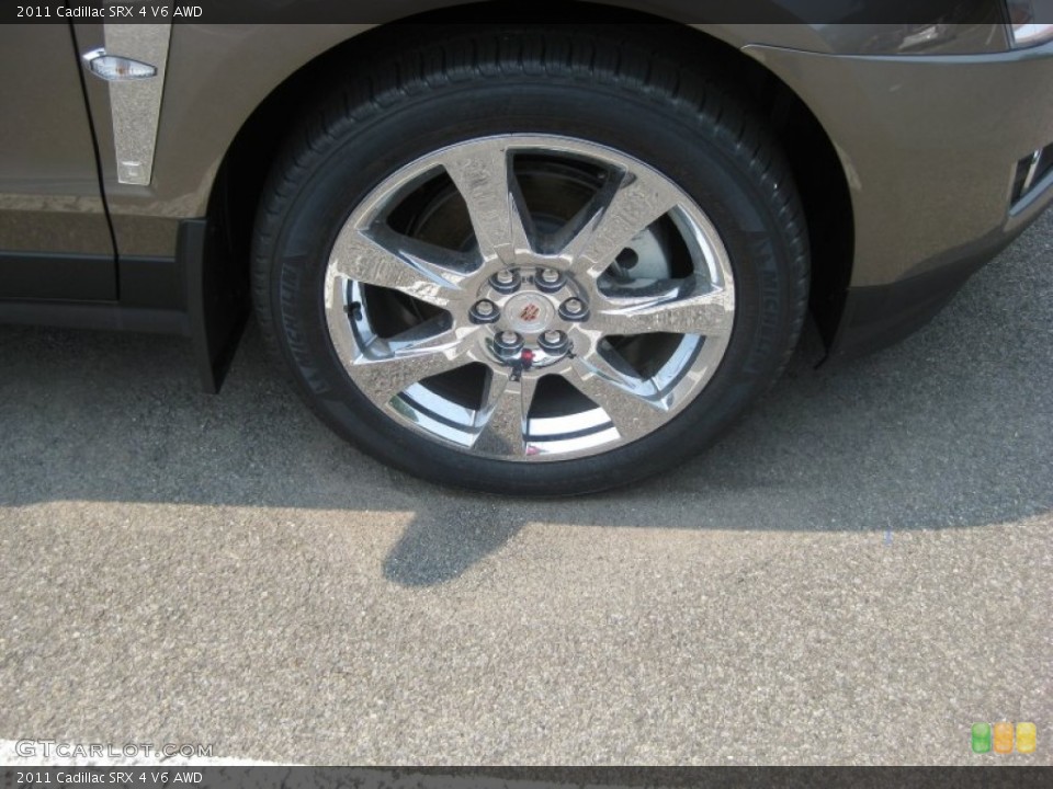 2011 Cadillac SRX 4 V6 AWD Wheel and Tire Photo #51944252