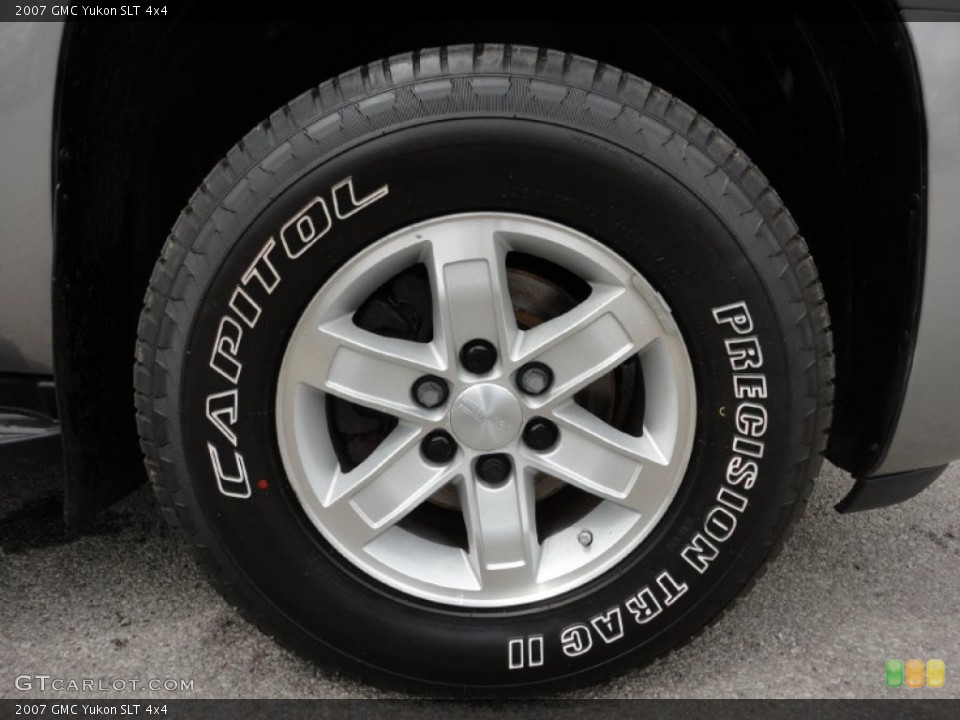 2007 GMC Yukon SLT 4x4 Wheel and Tire Photo #51944585