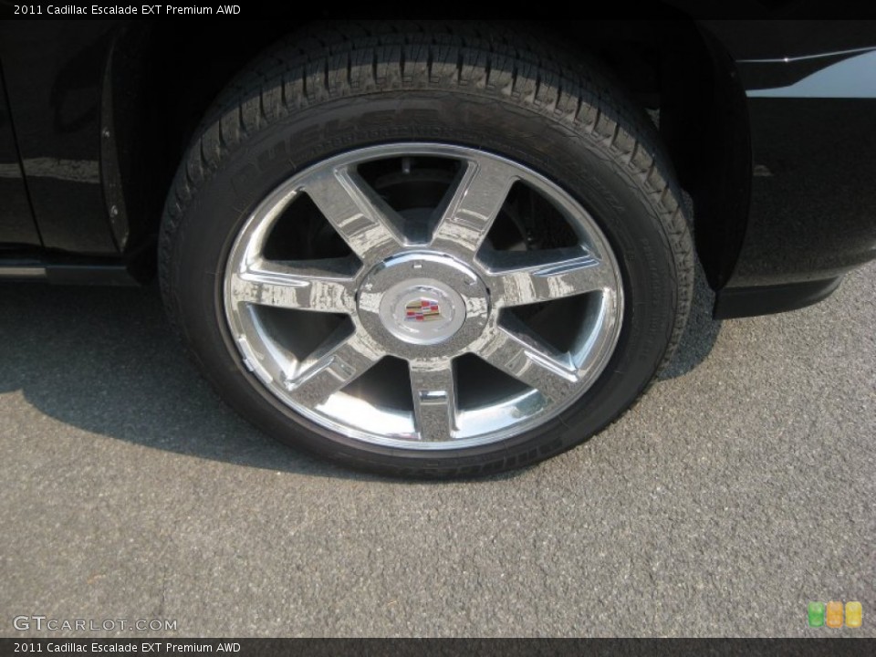 2011 Cadillac Escalade EXT Premium AWD Wheel and Tire Photo #51944858
