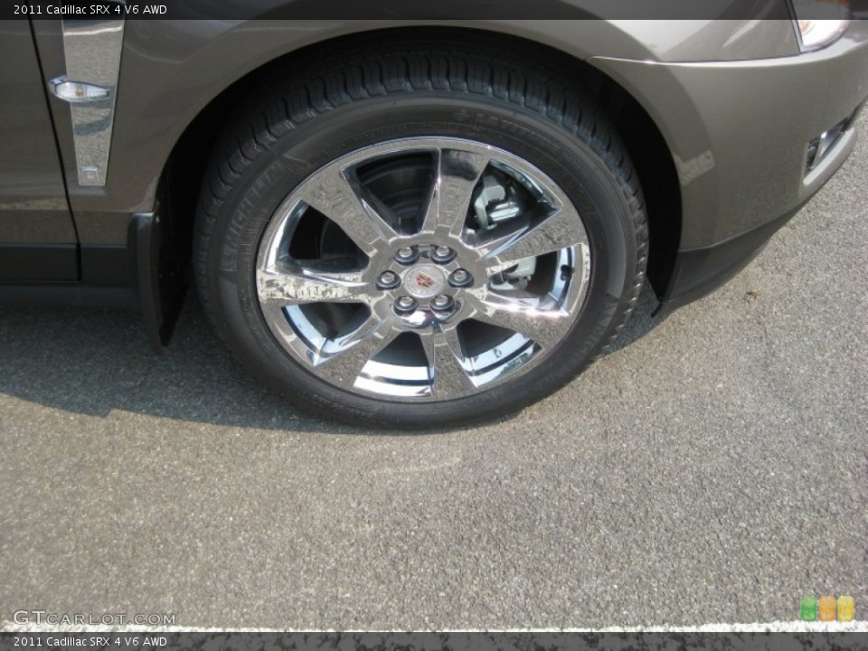 2011 Cadillac SRX 4 V6 AWD Wheel and Tire Photo #51945431