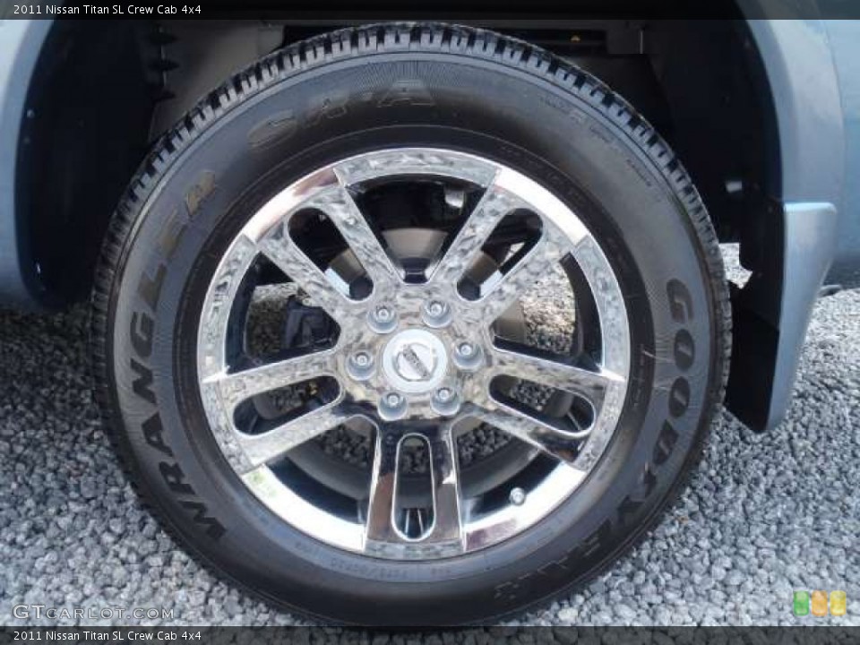 2011 Nissan Titan SL Crew Cab 4x4 Wheel and Tire Photo #51945533