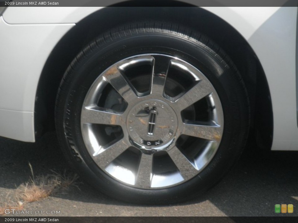 2009 Lincoln MKZ AWD Sedan Wheel and Tire Photo #51951218