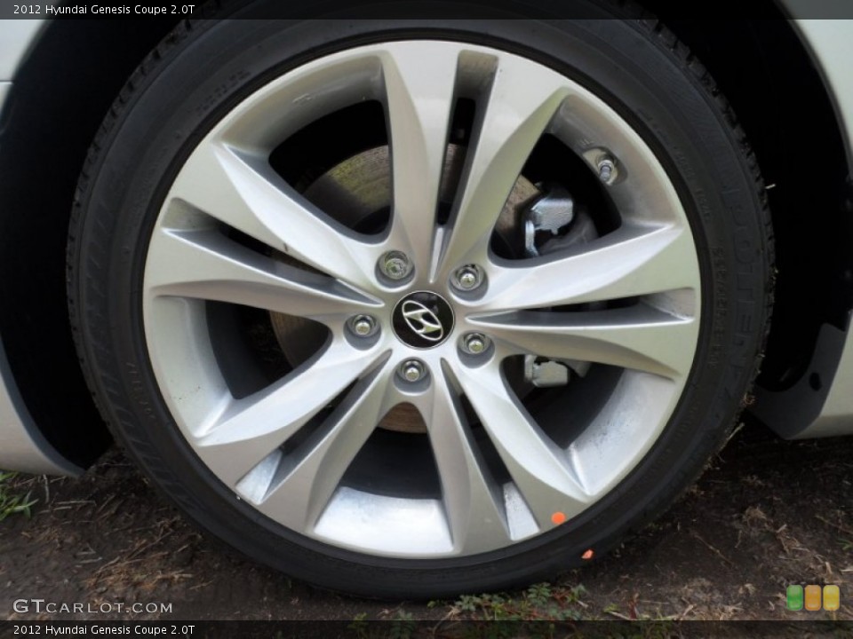 2012 Hyundai Genesis Coupe 2.0T Wheel and Tire Photo #51951974