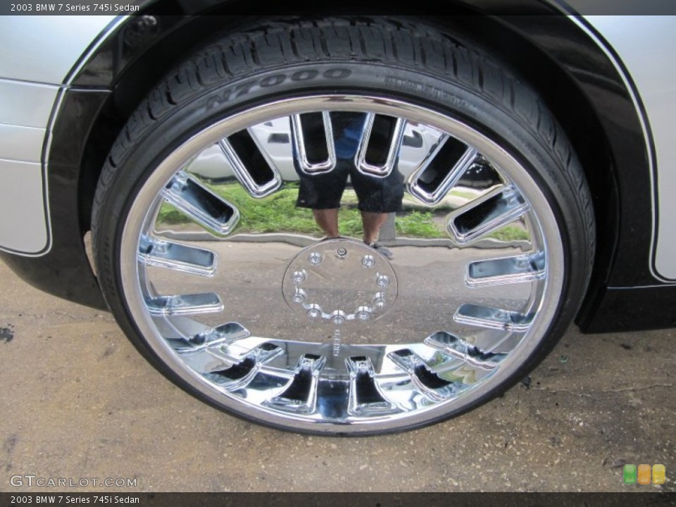 2003 BMW 7 Series Custom Wheel and Tire Photo #51964292