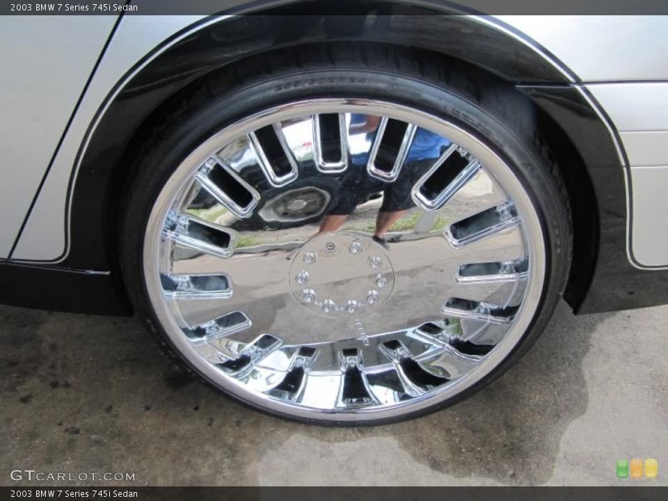 2003 BMW 7 Series Custom Wheel and Tire Photo #51964307
