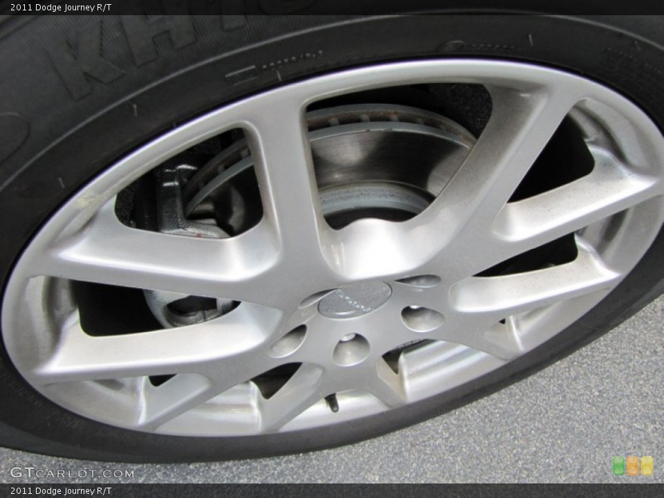 2011 Dodge Journey R/T Wheel and Tire Photo #51969668