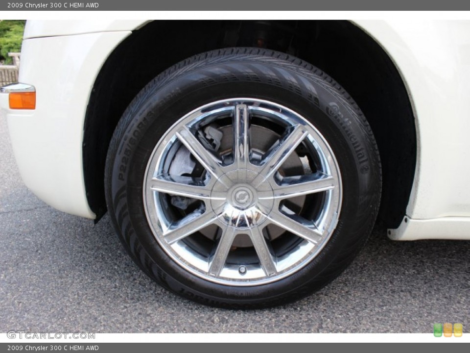 2009 Chrysler 300 C HEMI AWD Wheel and Tire Photo #51972893