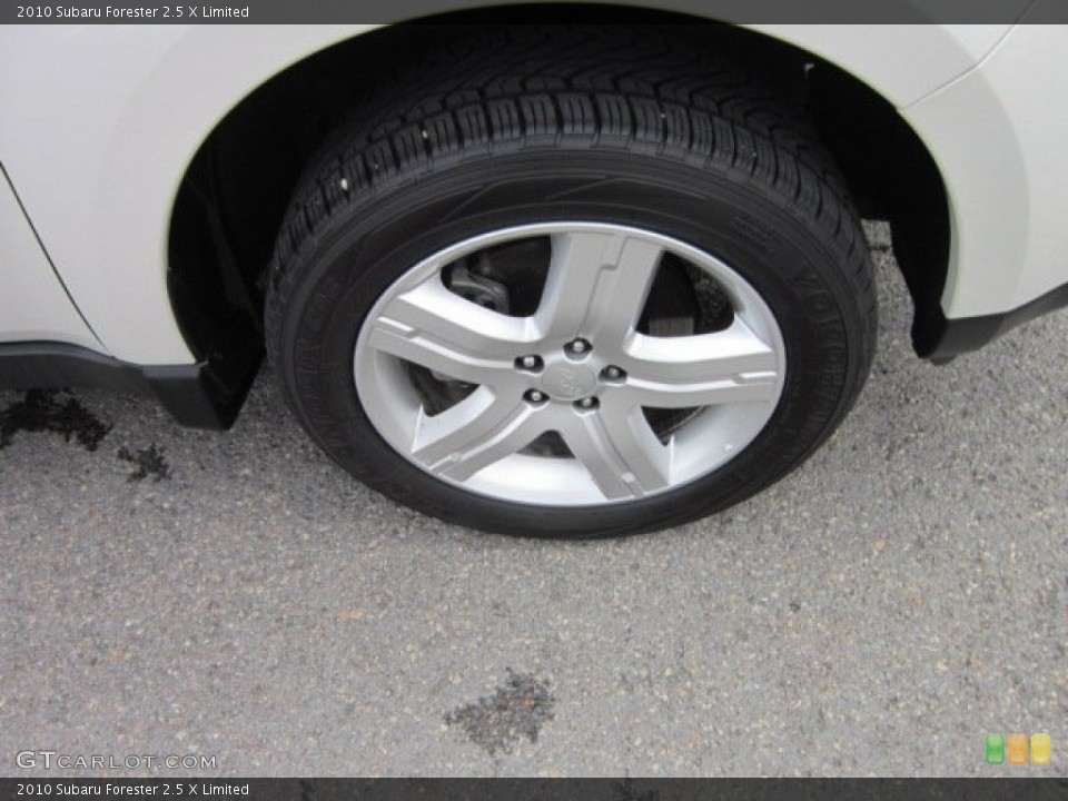 2010 Subaru Forester 2.5 X Limited Wheel and Tire Photo #51979601